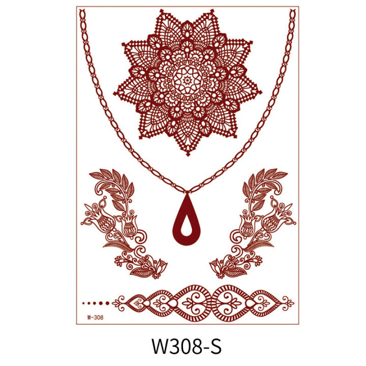 Waterproof%20stickers%20with%20lace%20tattoos%20and%20red%20brown%20stickers%20-%20Image%2010