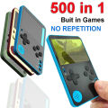 Handheld Game Console 500 Classic Games LCD Portable Retro Video Mini Game Console Rechargeable Great Gift for Kids and Adults. 