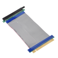 PCI-E Express 16X Riser Card Extender Extension Cable Ribbon Flex. 