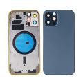 AAA New High Quality For Iphone 12 Pro Max / 12 Mini / 12Pro Housing Cover Battery Door Rear Chassis Middl Frame with Back Glass. 
