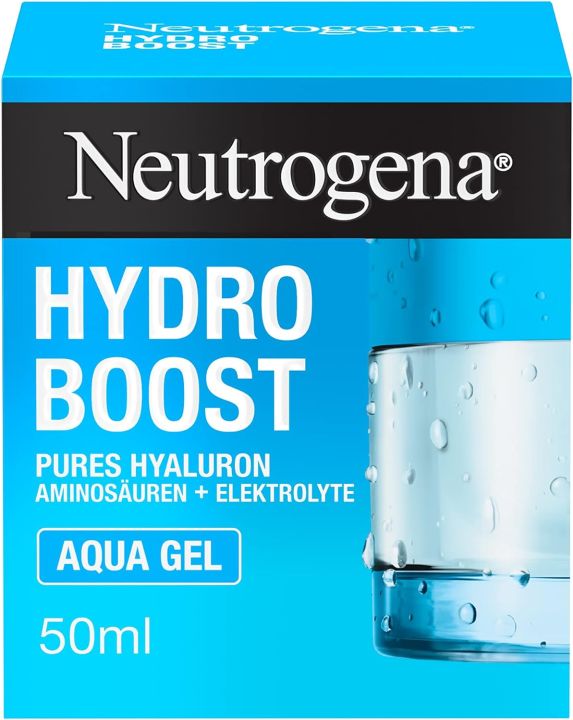 Hydro Boost Aqua Gel Moisturizing Face Cream with Hyaluronic Acid, Amino Acids and Electrolytes 50ml
