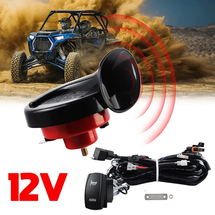 UTV/ATV%20Horn%20Kit%20with%20Toggle%20Switch%20for%20Pioneer,%20RZR,%2012V%20-%20Image%202