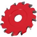 Durable 2 Pcs Circular Saw Cutter Round Sawing Cutting Blades Discs Open Composite Panel Slot Groove Aluminum Plate 10mm & 8mm. 