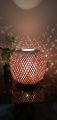 Eco Friendly Bamboo Made Oval Shaped Table Lamp Shaded.