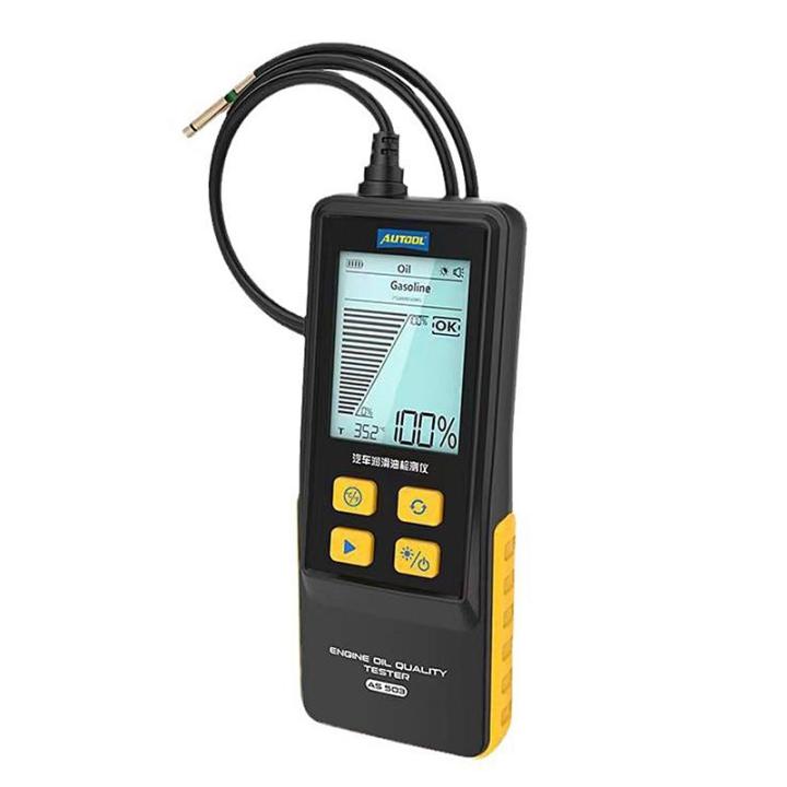 AUTOOL AS503 2.8 inch Backlit Display Car Engine Oil Tester Lubricating ...