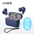 New bluetooth headset digital display binaural in-ear subwoofer long battery life stereo true wireless earbuds customization. 
