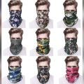 Fashion Multifunctional Seamless Tubular Bandana for Outdoor Dust Headband Magic Scarf Head Wrap Neck - Random Design 1Pcs.