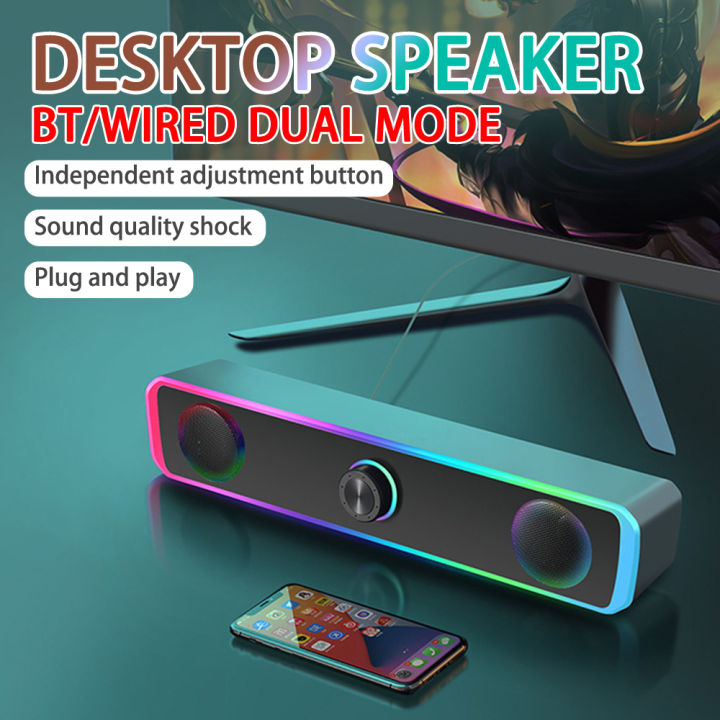 3W*2%20Bluetooth%20Speaker%204D%20Stereo%20Surround%20Speakers%20Mini%20Subwoofer%20Sound%20Bar%20For%20Laptop%20PC%20Computer%20USB%20DC%205V%20-%20Image%203