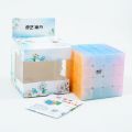 QiYi Jelly Color Magic Cube 2x2 3x3 4x4 5x5 Pyramid Keychain Speed Cube Educational Cubo Magico Puzzle Toy For Children Kid Gift.