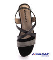 Walkar Ladies Heel PU Synthetic gliter. 