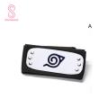 One Pcs Naruto Konoha Logo Forehead Headband Protector Headgear Turban Cosplay Decor.