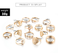 Gold Unique Vintage Beautiful Ring Set, 15 Piece Ring Jewellery Set, Girls Rings, Cute Rings, Gold Rings, Stunning 15 piece Gold Ring Set.