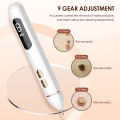 9 Level Skin Body Spot Wart Tag Tattoo Removal Pen Black Pore Dark Spot Remover Needle Remover Point Pen Facial Skin Care. 