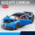 1:32 Bugatti Chiron, 3-doors Opened Alloy Car Model, Die-cast s, Car Toy, Kids Toys. 