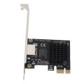PCIe Network Card RTL8125B 2.5G Gigabit RJ45 Port PCI Express Network Card for Windows 7 8 10 11 for Linux. 