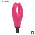 3Sizes Fascia Massager Head Massage Gun Heads With Silicone Fingers Washable Material Massage Water 4 Artificial Head I2C4. 