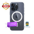 iPhone 15 PRO / 15 PRO MAX/16 PRO/16 PRO MAX Clear Case with MagSafe.