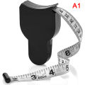 Automatic Telescopic Tape Measure 150cm/60 inch self retracting triple ruler Yao Store. 