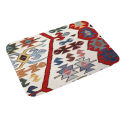 Cross-border Turkey retro Persian ethnic style flannel floor mat bathroom absorbent anti-slip mat entrance door mat. 