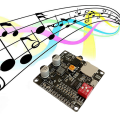 ICQURBT 2X DY-HV20T Voice Playback Module 12V/24V Power Supply 10W/20W Amplifier Support Micro-SD Card MP3 Music Player. 