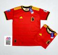 BELGIUM 2026 FIFA WORLD CUP HOME JERSEY: Half Sleeve (Thai Premium). 