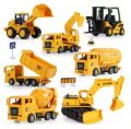 12 Pcs Truck Toy set - Plastic Material. 