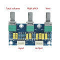 Passive Tone Board XH-M802 Amplifier Preamp Power Module Low High Sound Adjustment Board. 