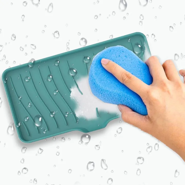 soap%20holder%20organizer%20lagayan%20ng%20sabon%20pang%20ligo%20soap%20organizer%20Silicone%20Faucet%20Mat%20Sink%20Tray%20Soap%20Dispenser%20Sponge%20Drain%20Pad%20Sink%20Splash%20Drying%20Mat%20Countertop%20Storage%20Tray%20Kitchen%20Accessorie%20-%20Image%204