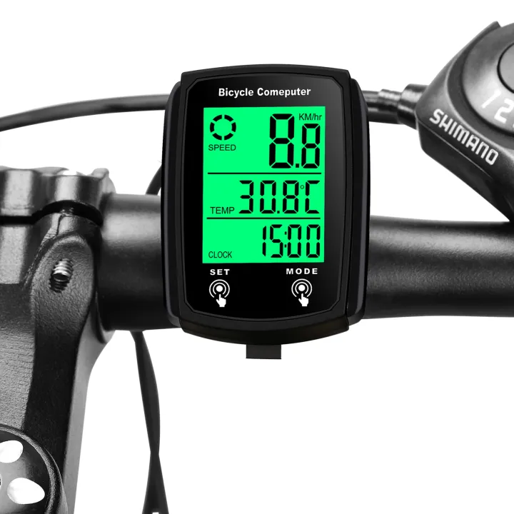 Wired%20Bike%20Computer%2019%20Functions%20Touch%20Bike%20Speedometer%20Odometer%20Waterproof%20Bicycle%20Computer%20with%20Backlight%20-%20Image%202