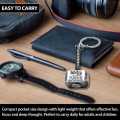 Thor Hammer Metal Keychain Silver.