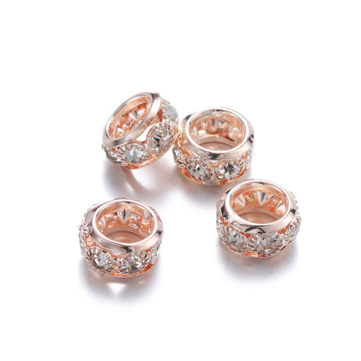St.Kunkka%2020pcs%2012/10mm%20Copper%20Rhinestone%20Bead%20Ring%20Making%20Jewelry%20DIY%20For%20Bracelet%20Necklace%20-%20Image%206