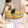 Women's Snake Watch Women Watches Gold Women's Watches Fashion Ladies Watch Clock.