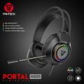 Fantech Portal HQ55 Gaming Headset with RGB Lighting Effect to Enhance Gaming Style, Lightweight but Durable.
