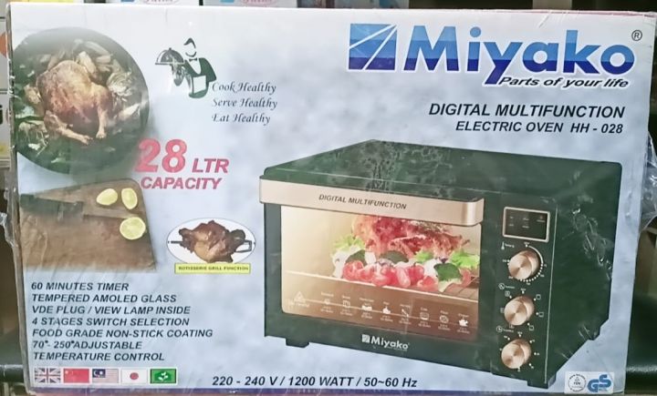 Miyako 28 Liter Electric Oven HH-028