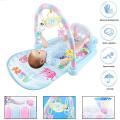 Baby Fitness Frame, Multifunctional newborn children pedal piano baby fitness mat. 