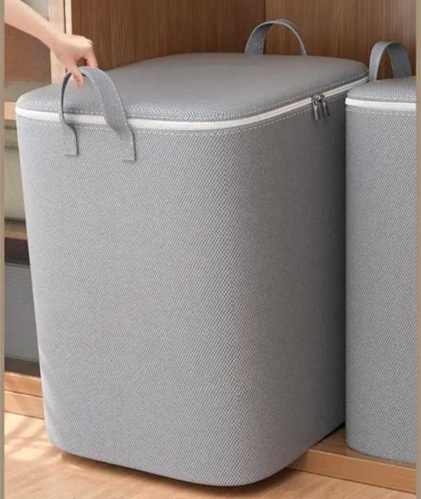 Fashionable Quilt Storage Bags Large Capacity Blankets Organizer, Cloth Organizer.