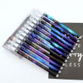 RHS Online 12PCS Constellation Erasable Ink Pen Novelty 0.5mm Starry Pen for Girl Gift Student Stationery School Writing Office Supplies.