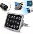 CCTV LEDS 15PCS IR LEDS Array IR illuminator infrared lamp IP66 850nm Waterproof Night Vision CCTV Fill Light for CCTV camera. 