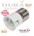 Pin Type Bulb Pin Type Ballb Holder 'Holder to Screw Holder Bulb Socket (E27 to B22) Converter Adaptor. 