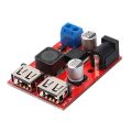 LM2596 Dual USB DC-DC 9V 12V 24V 36V to 5V 3A Step Down Buck Module. 