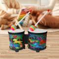 Music Enlightenment Drum Tunable Percussion Instruments 5'' and 6'' Bongo Drum Set for Beginners. 