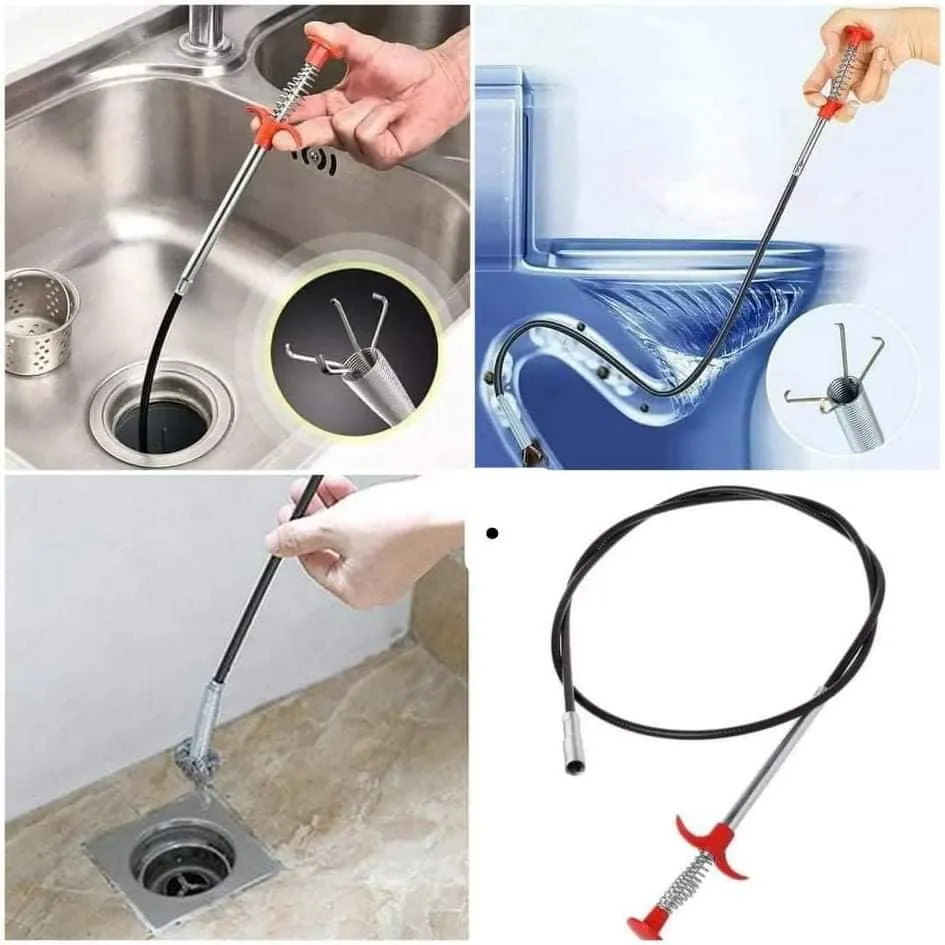 Bendable Pipe Cleaner Hook Sewer Stick/ Drain Cleaner
