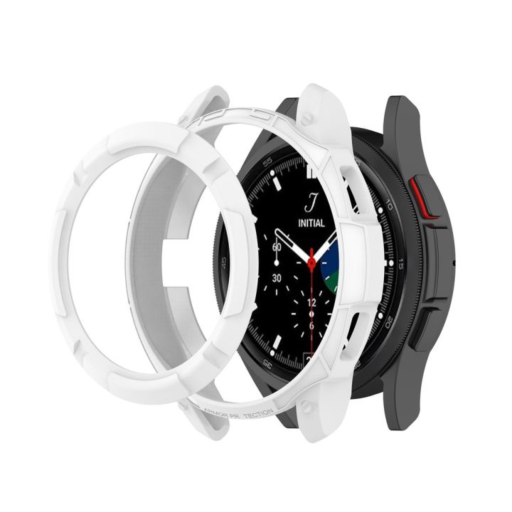 【Good-Love Store】(New) TPU soft protective case for Samsung Galaxy Watch 4 classic 46mm 42mm cover bumper shell