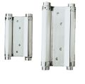 Double open spring 2ps 4" hinge Stainless steel two way free door hinge hinge cowboy door fence dedicated-MHN.