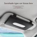 Car Sun Visor Tissue Box Holder. 