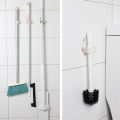 1/3Pcs Cartoon Mop Sticky Hook Broom Card Holder Non-marking Punch-free Hanger Wall-mounted Mop Clip.