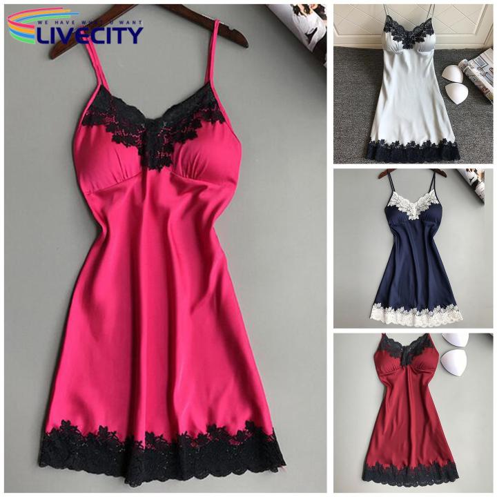 Pajamas%20Silky%20Intimacy%20Summer%20Women%20Sleepwear%20-%20Image%204