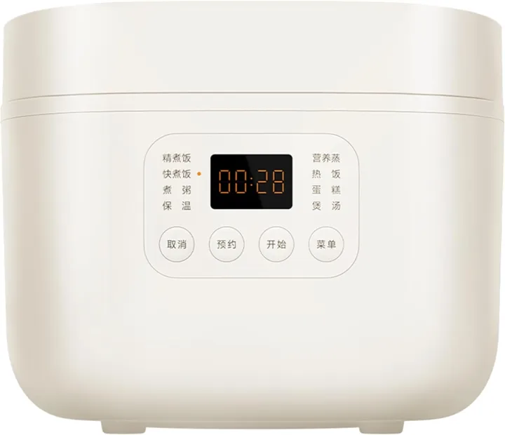 XIAOMI%20MIJIA%20Rice%20Cooker%20N1,%203L%20Multifunctional%20Rice%20Cooker,%20Slow%20Cooker,%2028%20minutes%20Fast%20Cooking%20with%20LED%20Time%20Display,%208%20Cooking%20Menus,%2024H%20Appointment%20-%20Image%207
