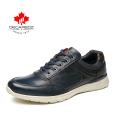 DECARSDZ Men Geunine Leather Shoes Man 2022 Spring Autumn Fashion Comfy Lace-Up Men Shoes High Quality Men Causal Shoes.