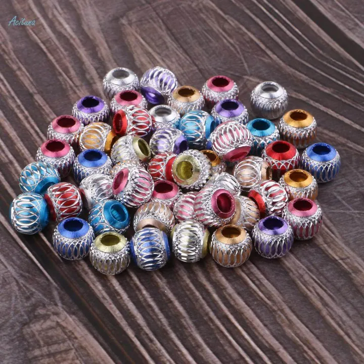 2x50%20Pieces%20Aluminum%20Round%20Beads%20with%20Large%20Holes%20for%20DIY%20Jewelry%20Making%2012MM%20-%20Image%207